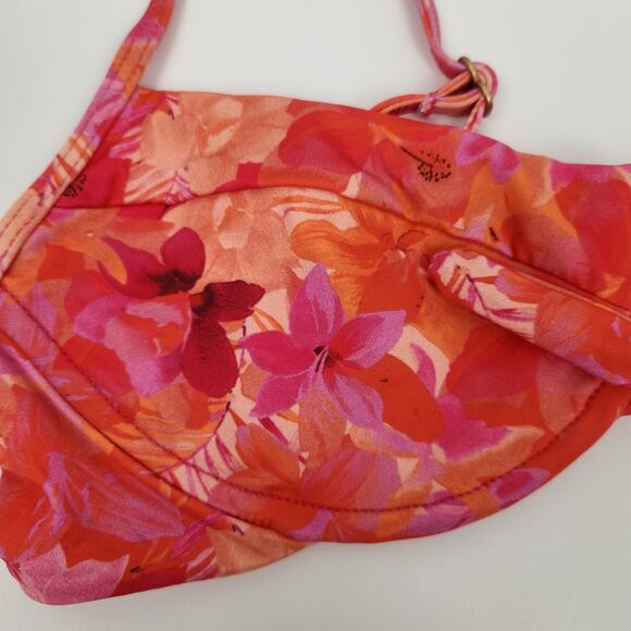 L*Space Rose Bikini Top in Pink Floral Size Small Underwire NWT - Picture 3 of 6